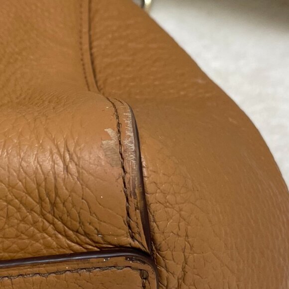 Large Coach, Hallie F80268,Shoulder Bag in Light Saddle Brown - Picture 16 of 16